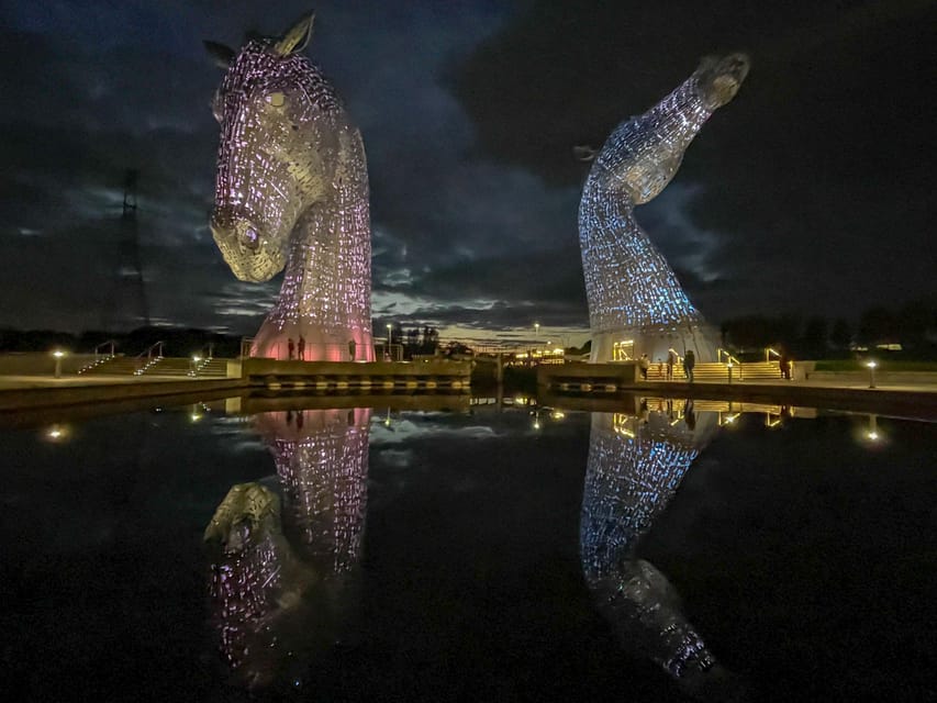Private Tour of Highlands, Lochs & Castles from Edinburgh - Stirling Castle passing and the final Kelpies photo stop