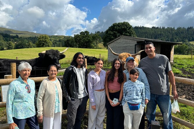 Private Tour of Scottish Highlands, Loch Lomond and castles - Swanston Farm and the Highland coos: the most fun hour of your day