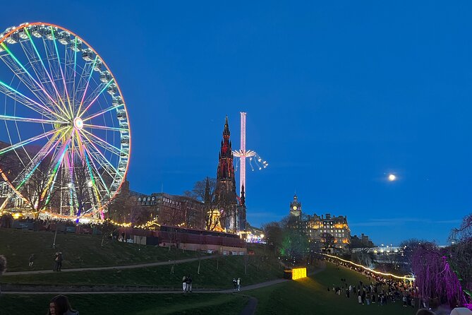 Private Whisky Tasting, Scottish Food & Wine Pairing Tour - Stop 2: Princes Street Gardens walk and a creative local-food restaurant