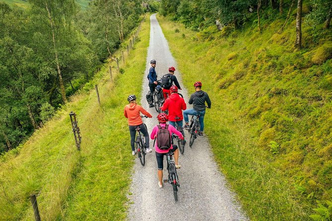 Ricky's gateway to the Highlands Tour - Trossachs forests and Loch Chon: gentle climbing with big payoffs