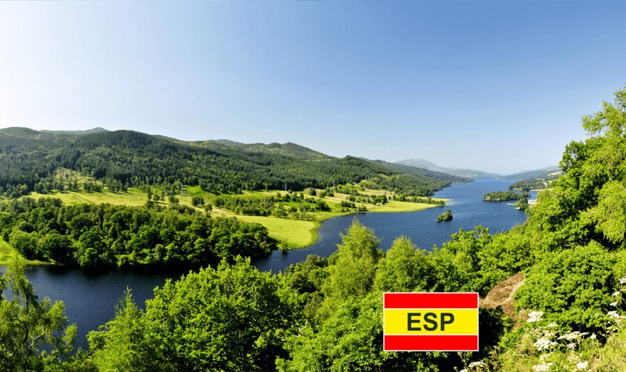 Stirling, Highlands & Destilería desde Edimburgo en español. - From Edinburgh to Hermitage Forest: River Braan Waterfall Time