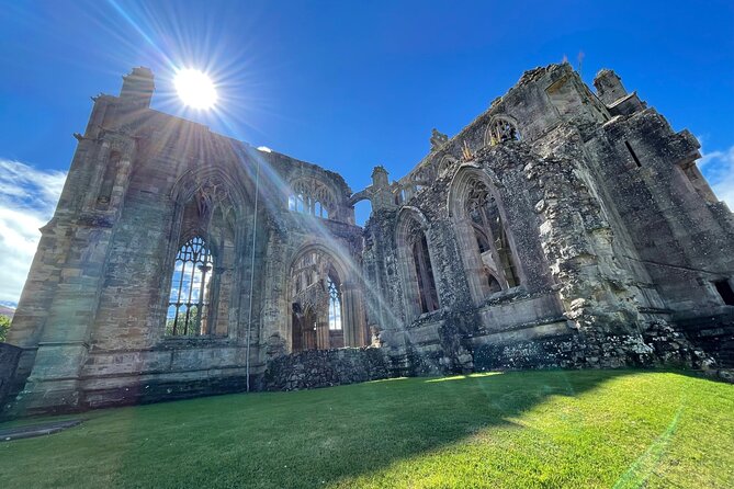 Stone & Story: Rosslyn Chapel & Melrose Abbey Private Day Trip - Pickup, van comfort, and a realistic 8-hour pace