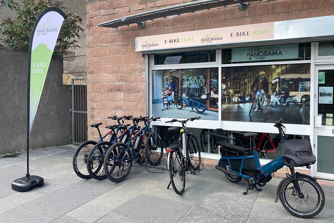 Stunning Edinburgh E-bike Tour max 10 people small group - Meeting at Artisan Coffee Leith: Starting a Bit Off the Center