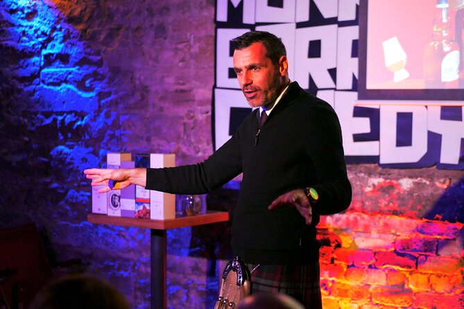 The Mountebank Comedy Whisky Tasting - The 4-whisky flight: how to think about what’s in your glass