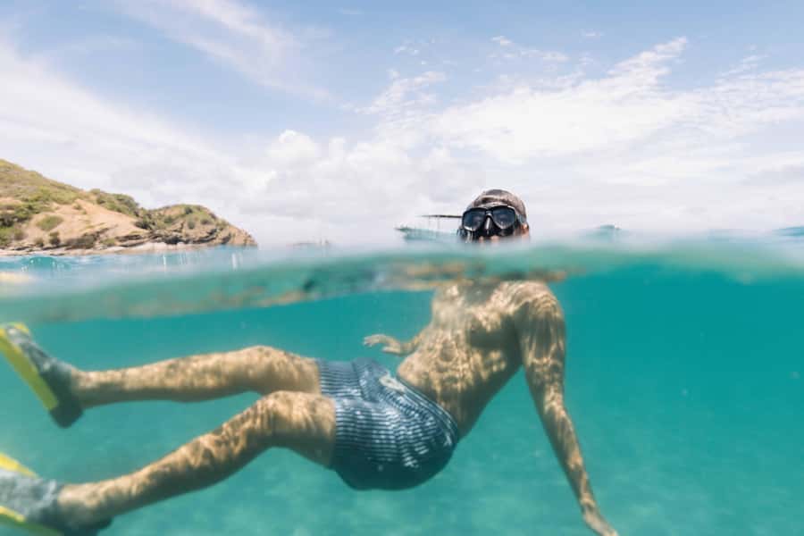 Yeppoon: Great Keppel Island Fast Boat Snorkel & Lunch Tour - Lunch on the Sand: Cold Buffet, Prawns, and Dietary Notes